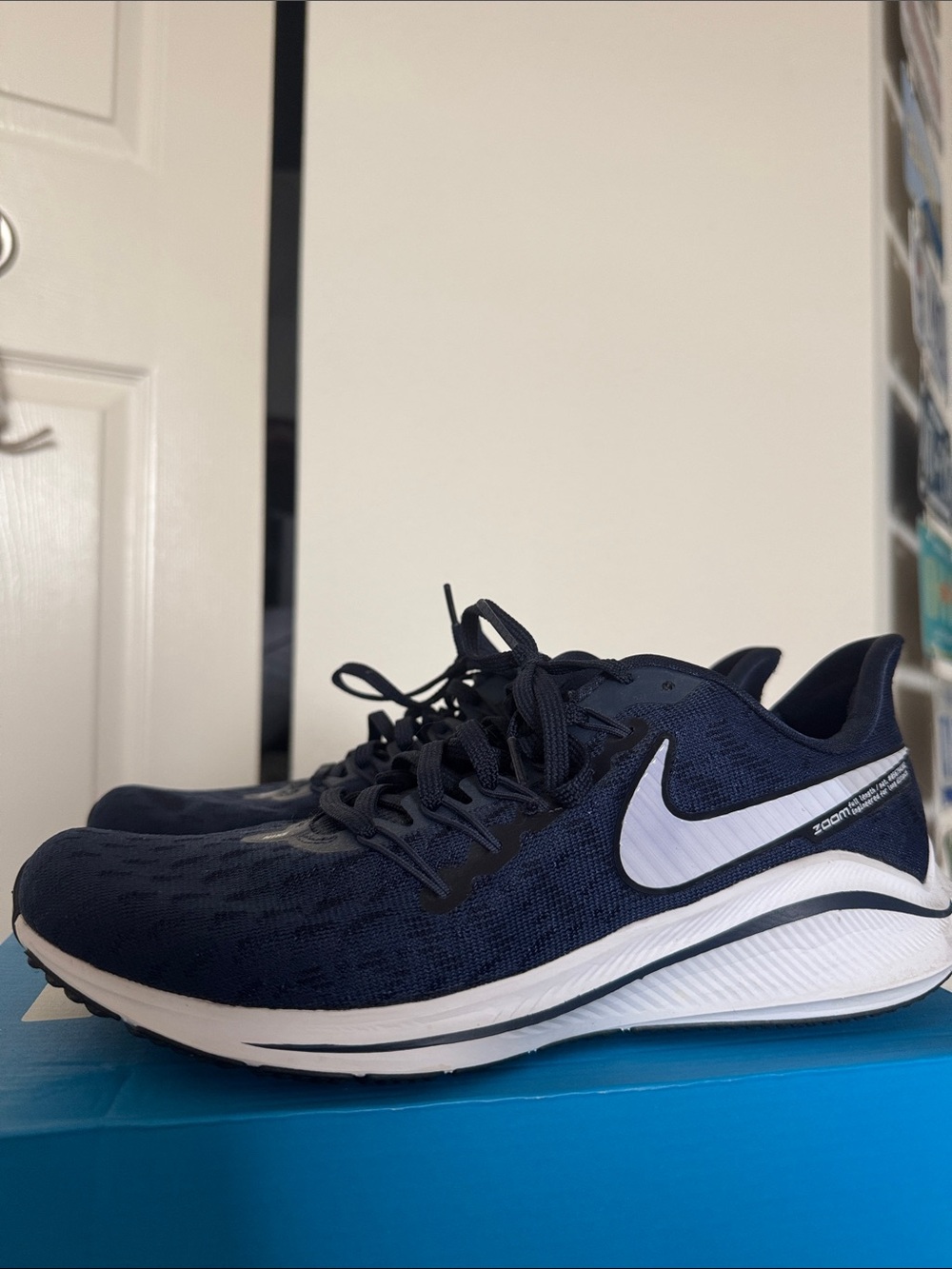 Nike Men’s Navy Athletic Running Shoes
